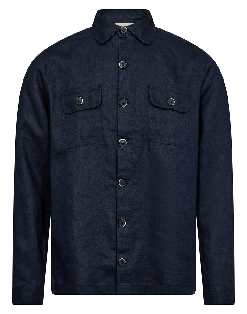 BS Adamos Overshirt - Navy