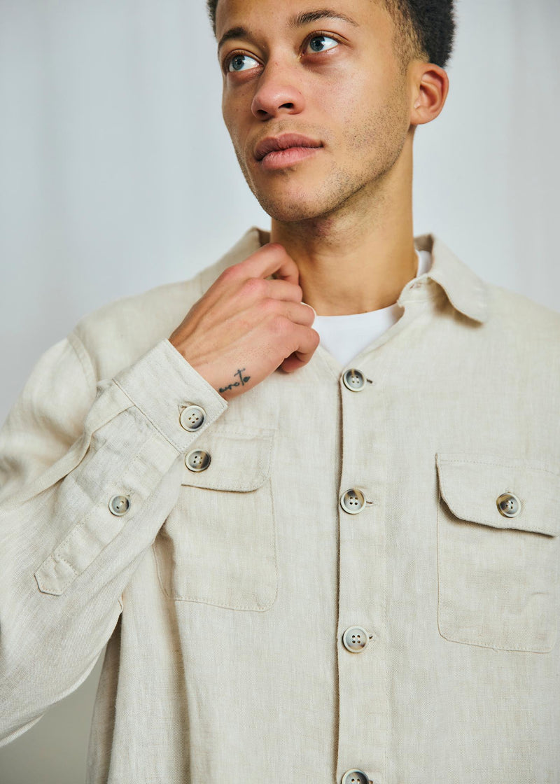 BS Adamos Overshirt - Sand