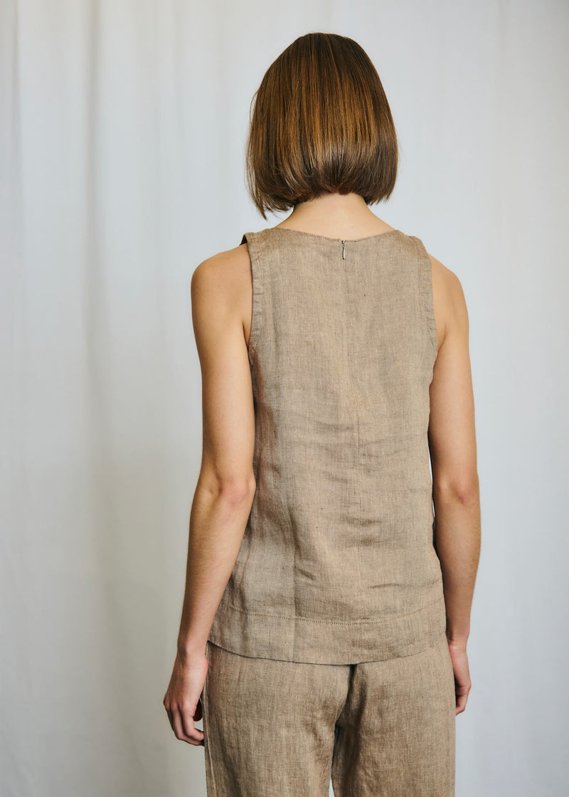 BS Loulia Top - Brown