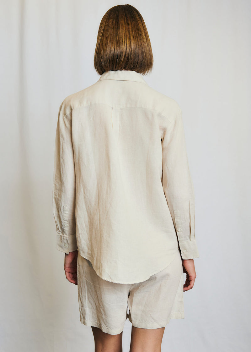 BS Aglaia Regular Fit Skjorta - Sand