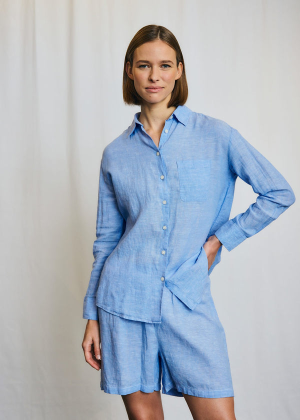 BS Aglaia Regular Fit Skjorta - Light Blue
