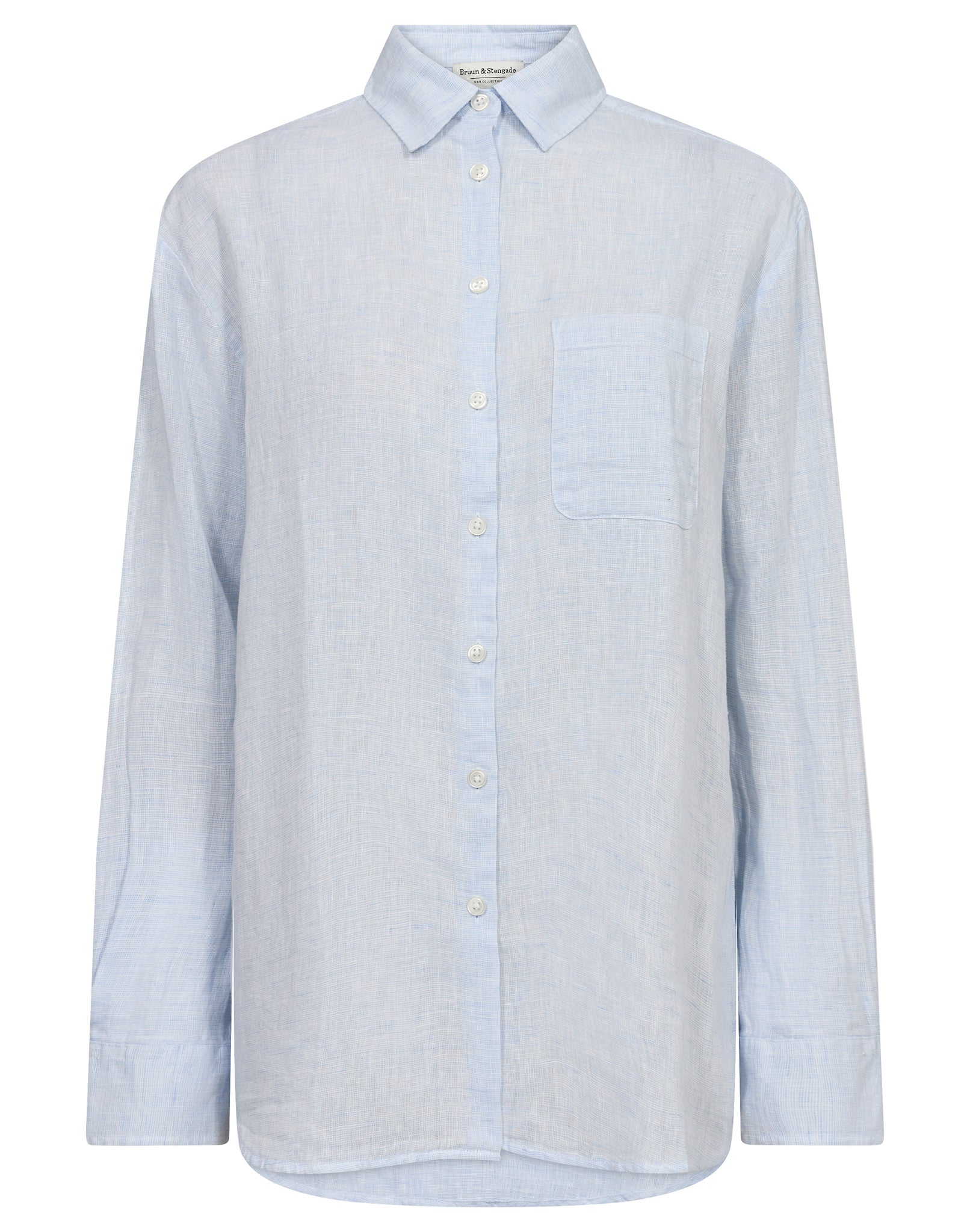 BS Aglaia Regular Fit Skjorta - Sky