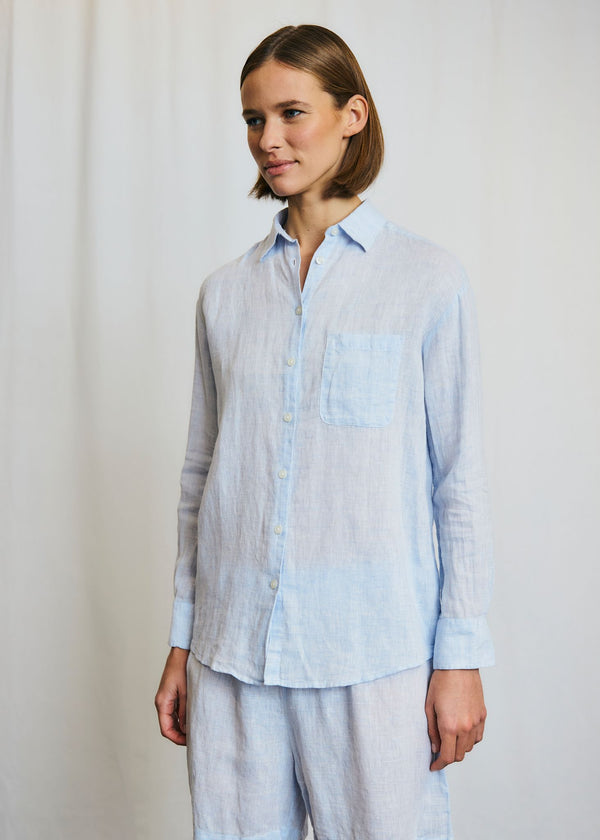 BS Aglaia Regular Fit Skjorta - Sky