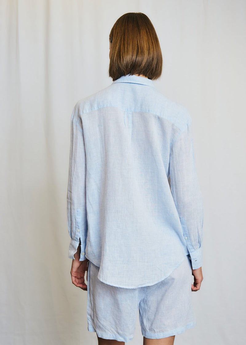 BS Aglaia Regular Fit Skjorta - Sky