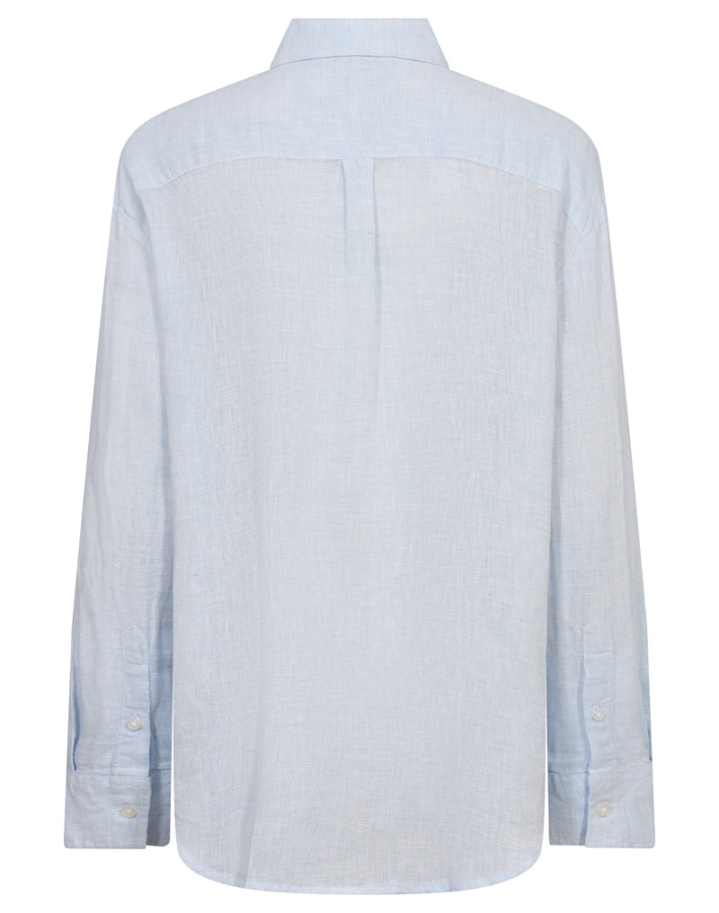 BS Aglaia Regular Fit Skjorta - Sky