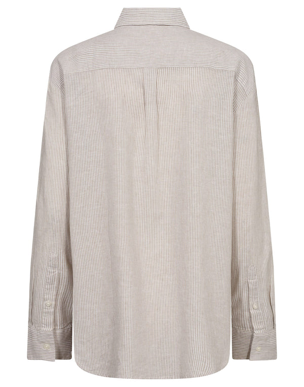 BS Aglaia Regular Fit Skjorta - Clay/White