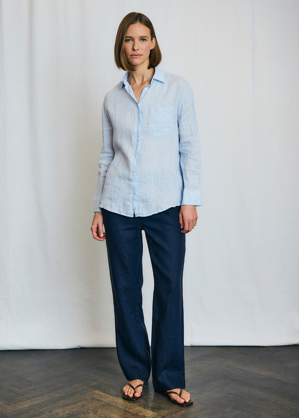 BS Daphne Regular Fit Skjorta - Sky