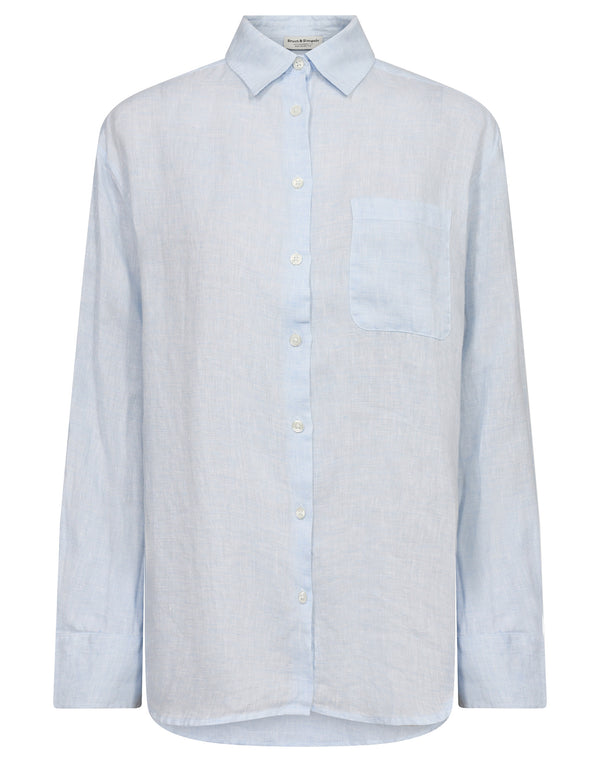 BS Daphne Regular Fit Skjorta - Sky