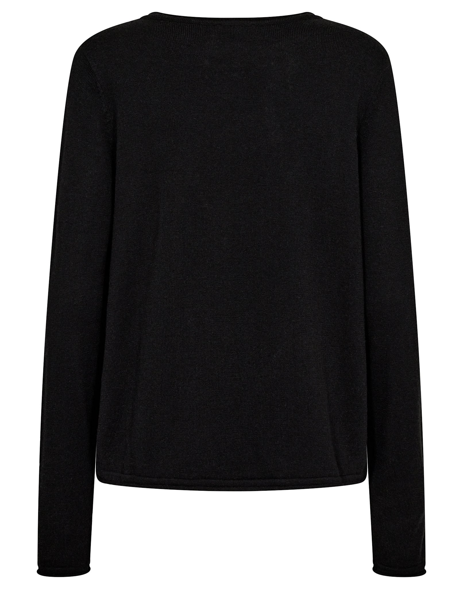 BS Ophelia Regular Fit Stickat - Black