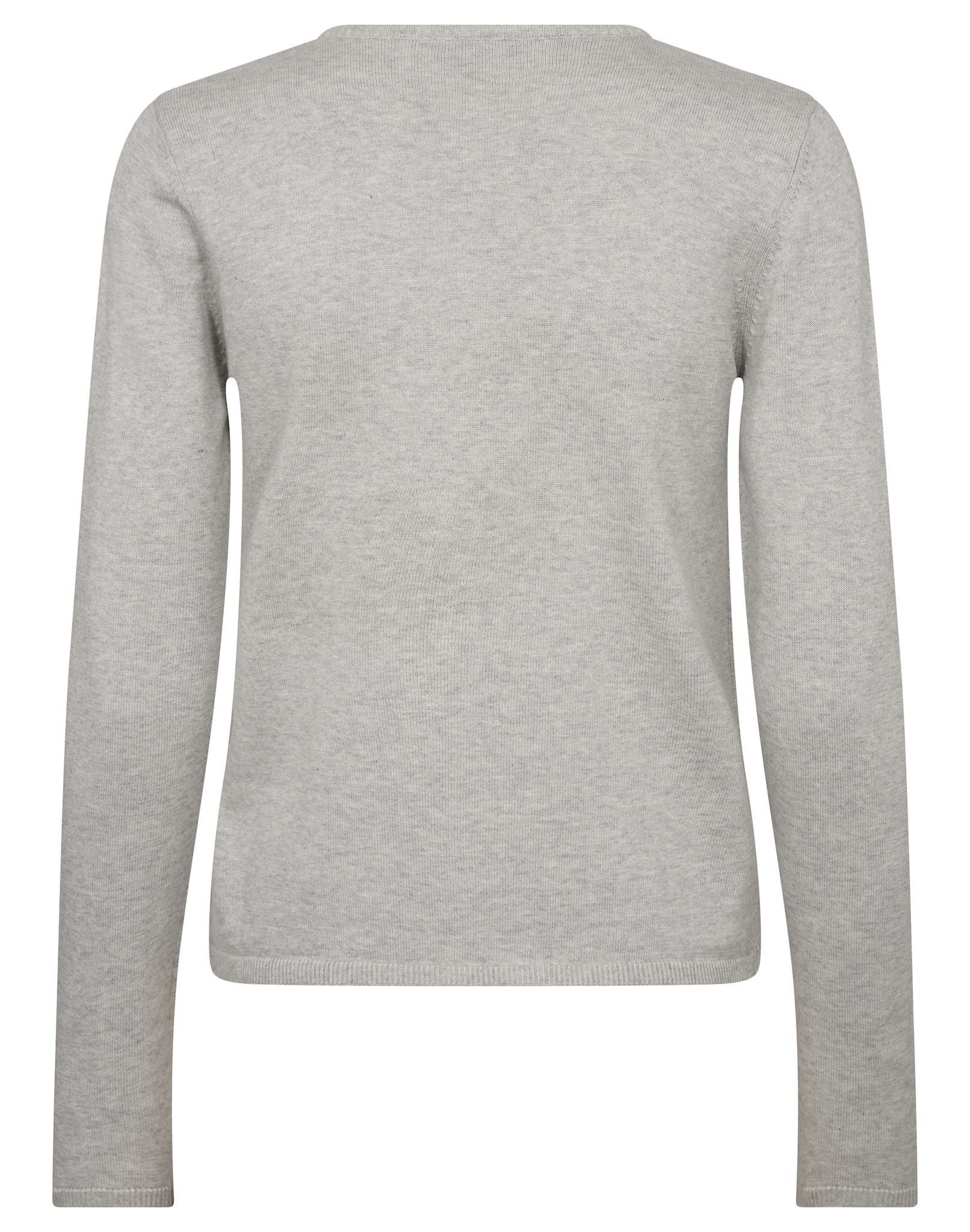 BS Melina Regular Fit Stickat - Grey