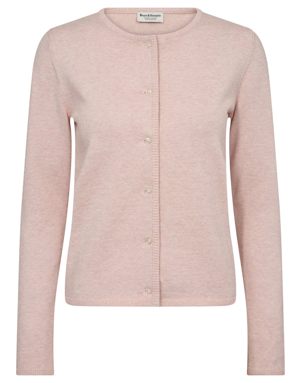 BS Melina Regular Fit Stickat - Rose