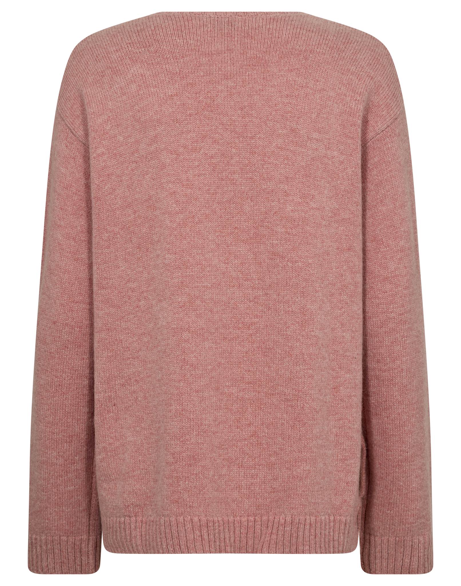 BS Loanna Regular Fit Stickat - Dusty Pink
