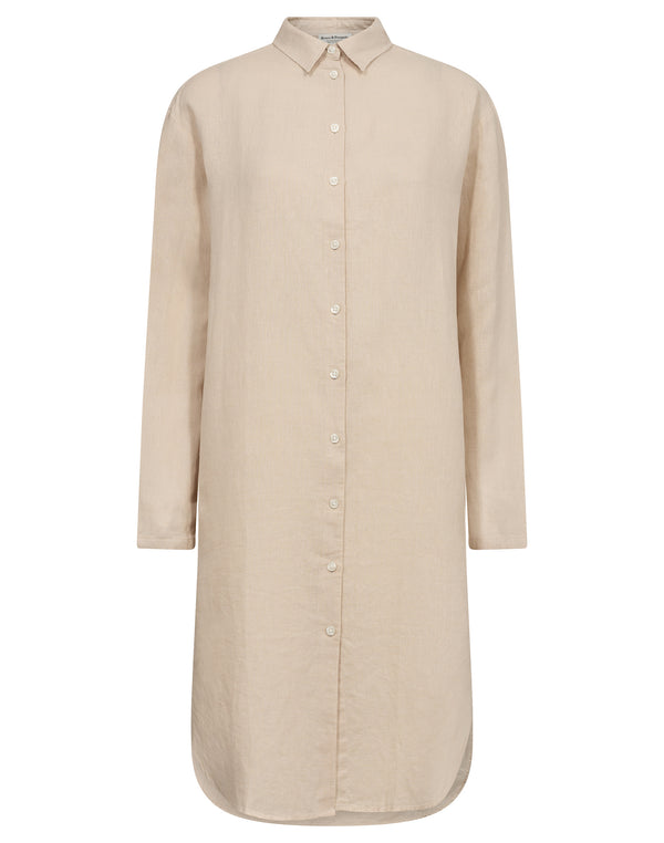 BS Hellen Regular Fit Skjorta - Sand