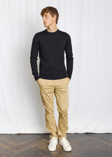 BS Jupiter Regular Fit Stickat - Black