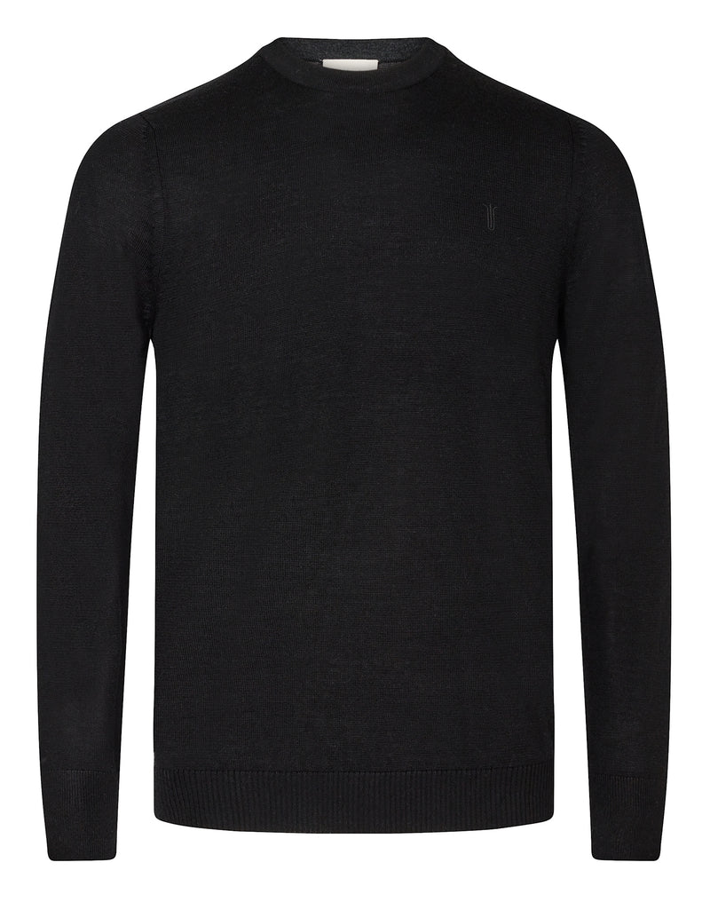 BS Jupiter Regular Fit Stickat - Black