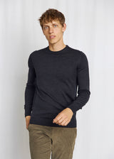 BS Jupiter Regular Fit Stickat - Charcoal