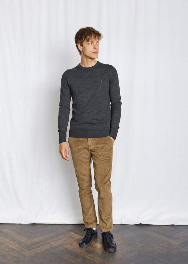 BS Jupiter Regular Fit Stickat - Grey