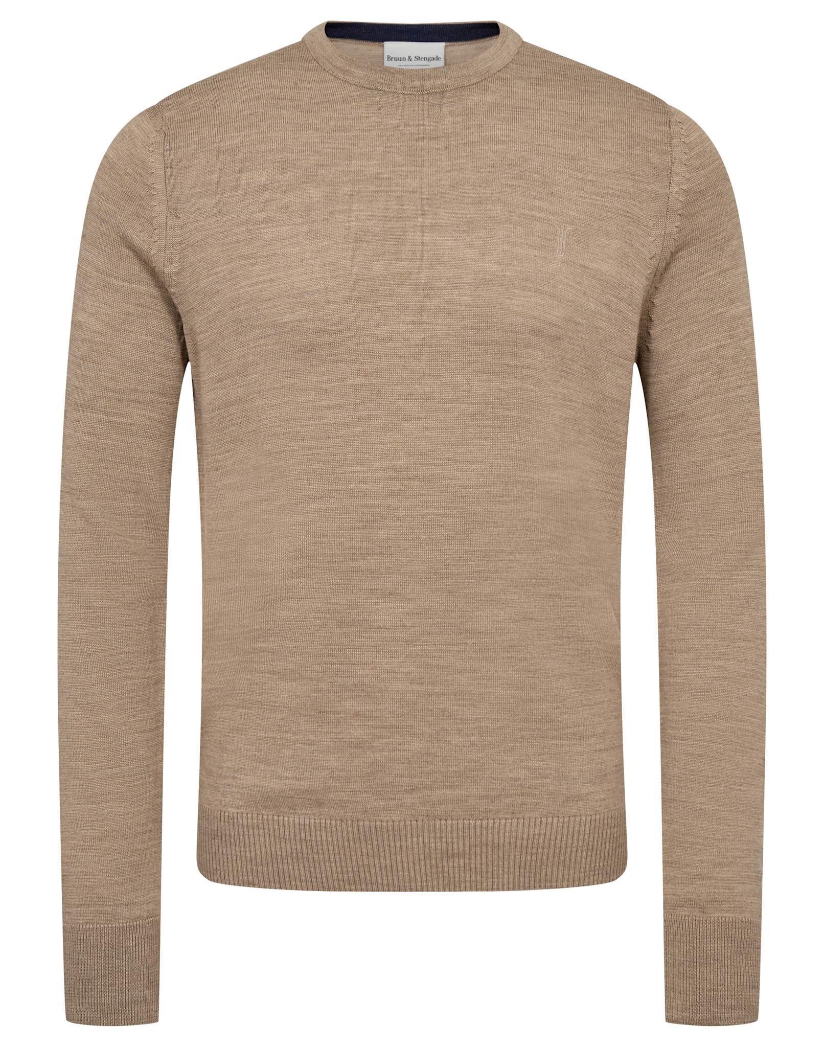 BS Jupiter Regular Fit Stickat - Light Brown