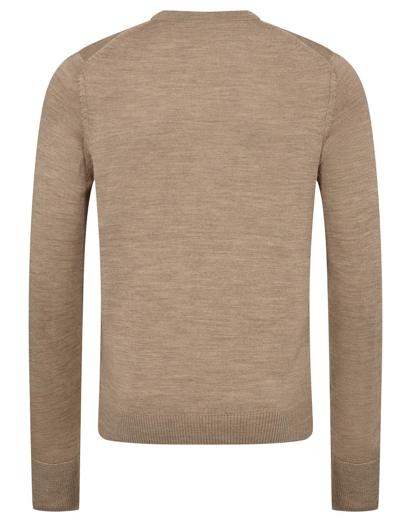 BS Jupiter Regular Fit Stickat - Light Brown