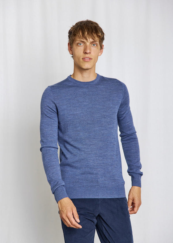 BS Jupiter Regular Fit Stickat - Ocean
