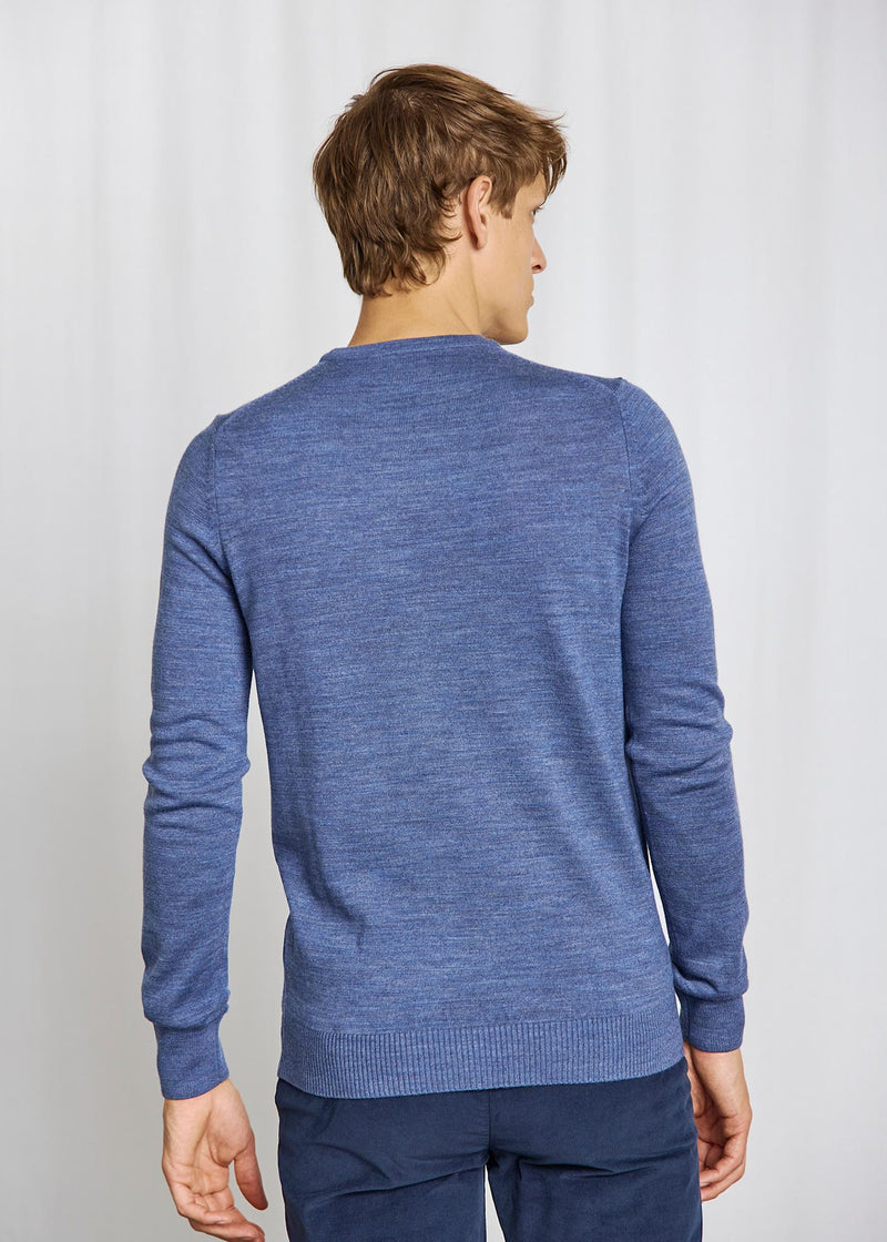 BS Jupiter Regular Fit Stickat - Ocean