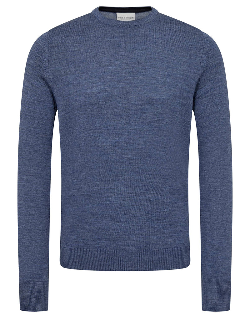 BS Jupiter Regular Fit Stickat - Ocean