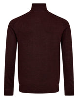 BS Pelle Regular Fit Stickat - Bordeaux