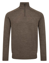 BS Pelle Regular Fit Stickat - Brown