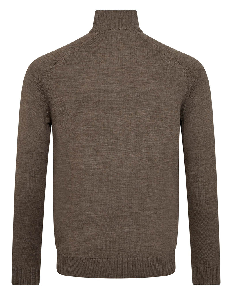 BS Pelle Regular Fit Stickat - Brown