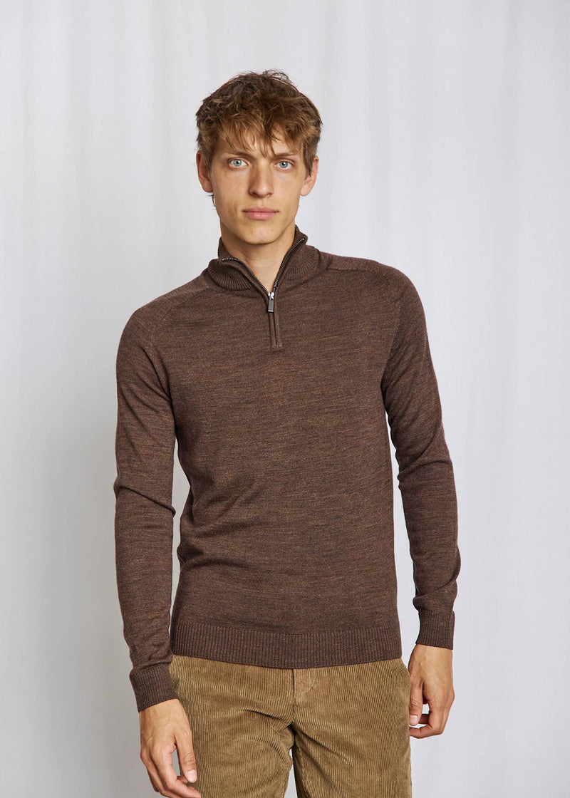 BS Pelle Regular Fit Stickat - Forest