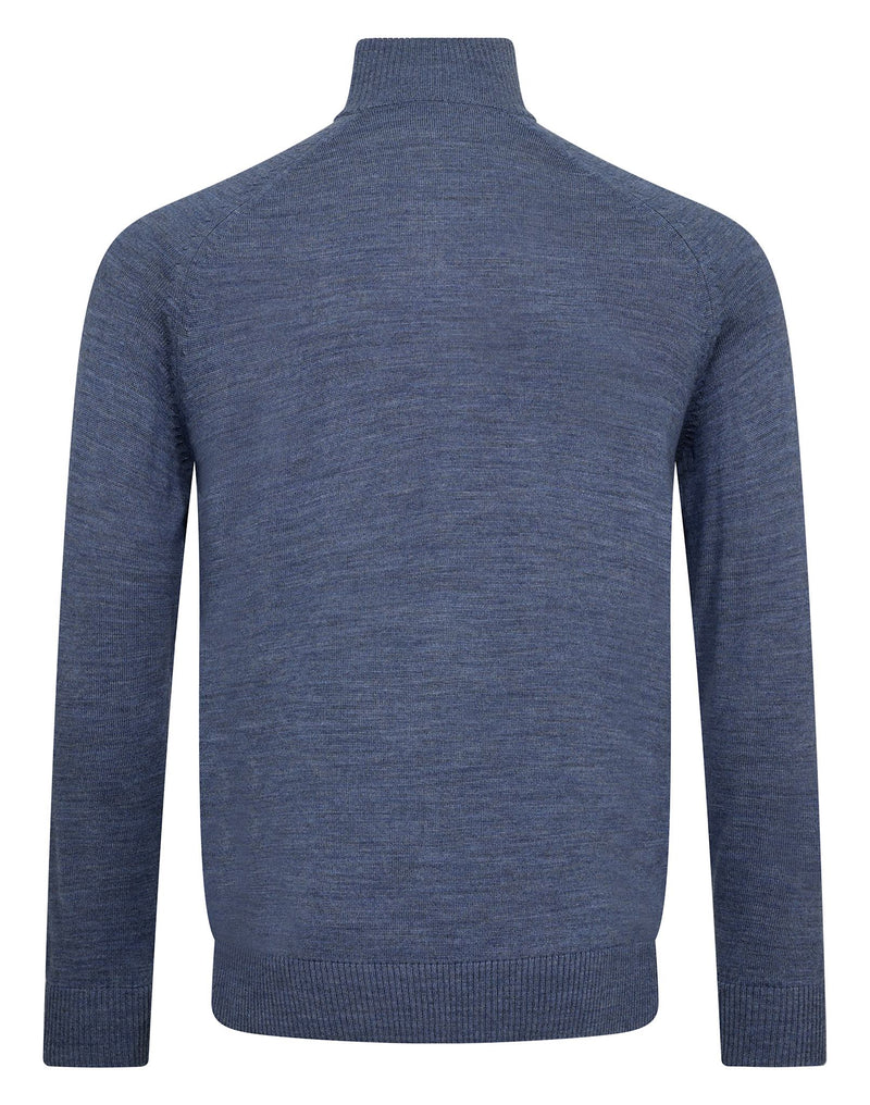 BS Pelle Regular Fit Stickat - Ocean