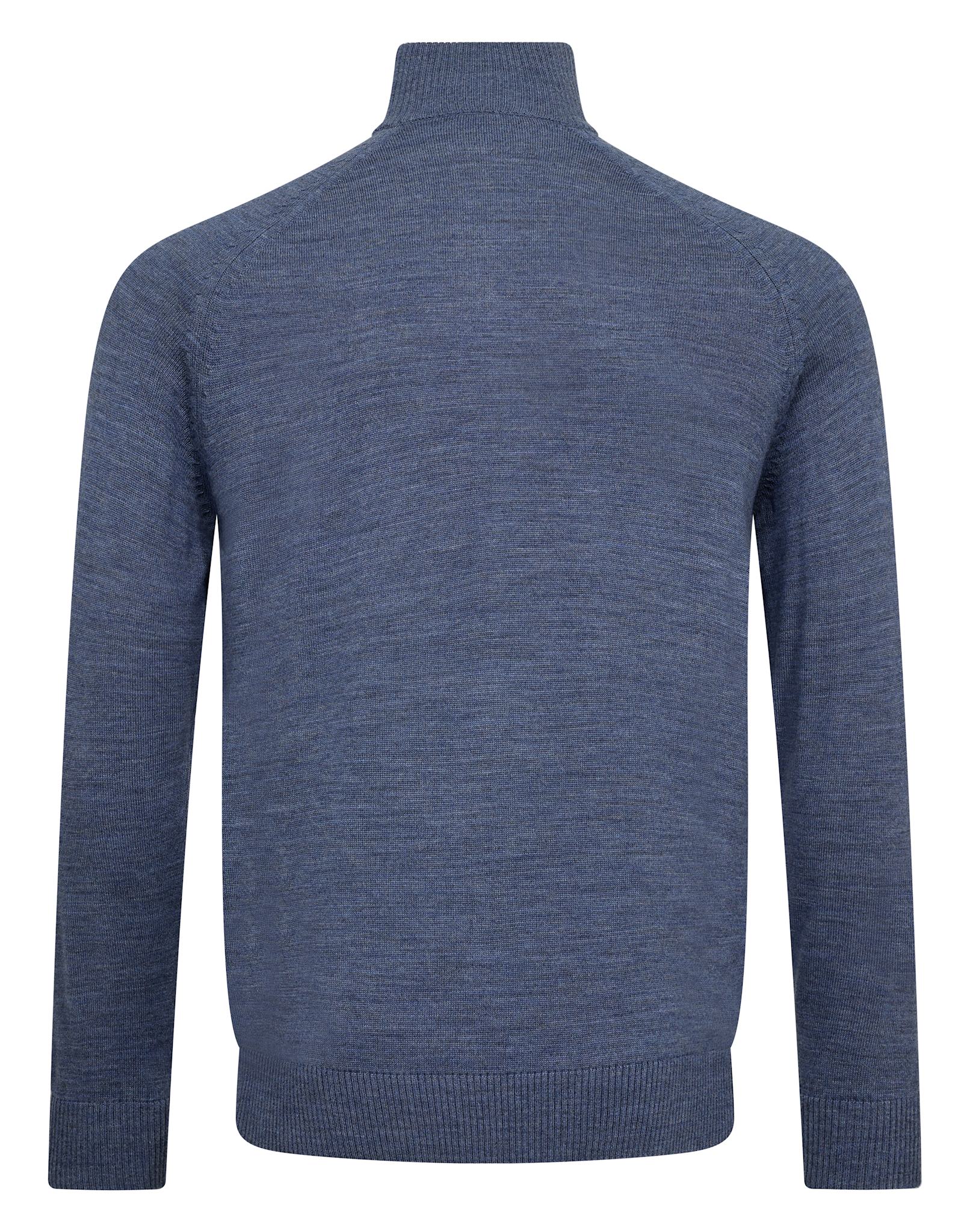 BS Pelle Regular Fit Stickat - Ocean
