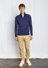 BS Pelle Regular Fit Stickat - Thunder