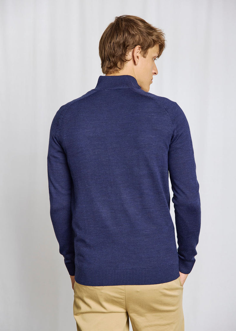 BS Pelle Regular Fit Stickat - Thunder