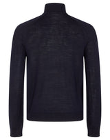 BS Pelle Regular Fit Stickat - Navy