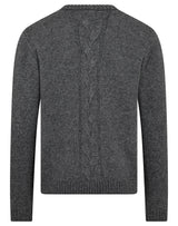 BS Tormod Regular Fit Stickat - Grey