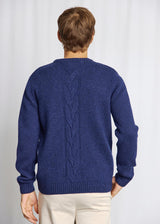 BS Tormod Regular Fit Stickat - Thunder