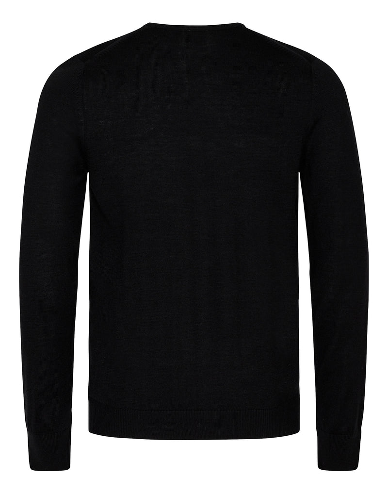 BS Uranus Regular Fit Stickat - Black