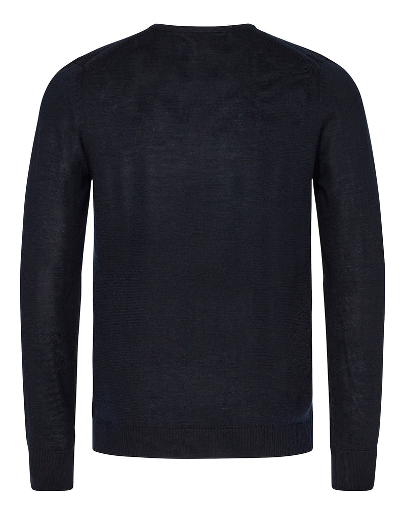 BS Uranus Regular Fit Stickat - Navy