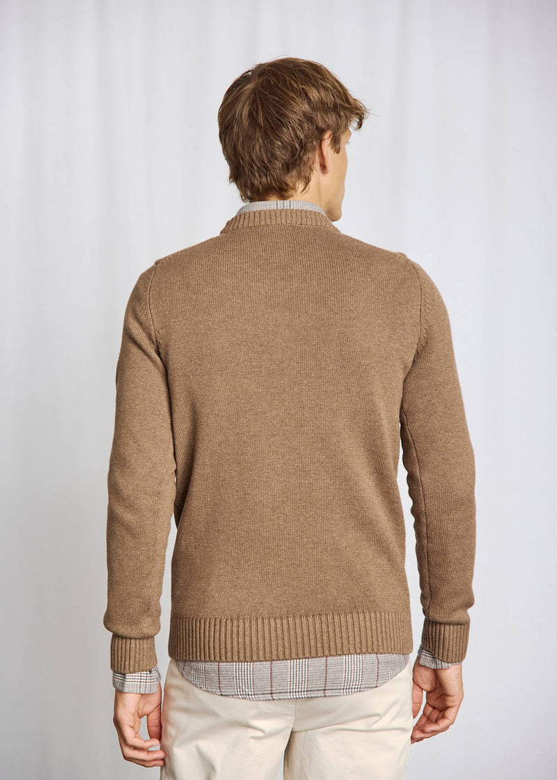 BS Thorstein Regular Fit Stickat - Brown