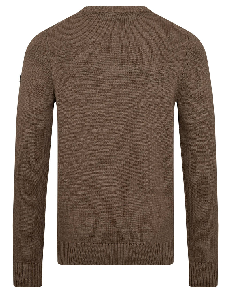 BS Thorstein Regular Fit Stickat - Brown