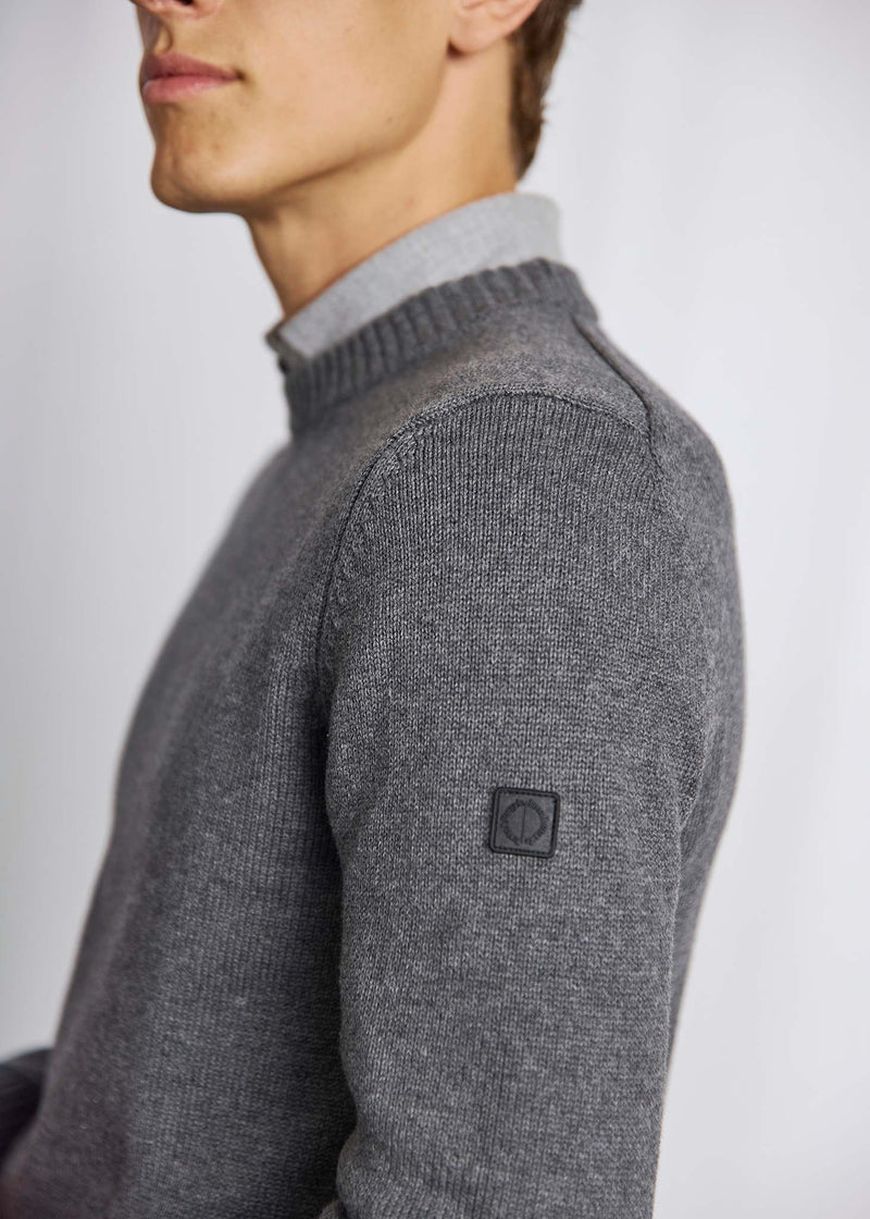 BS Thorstein Regular Fit Stickat - Grey