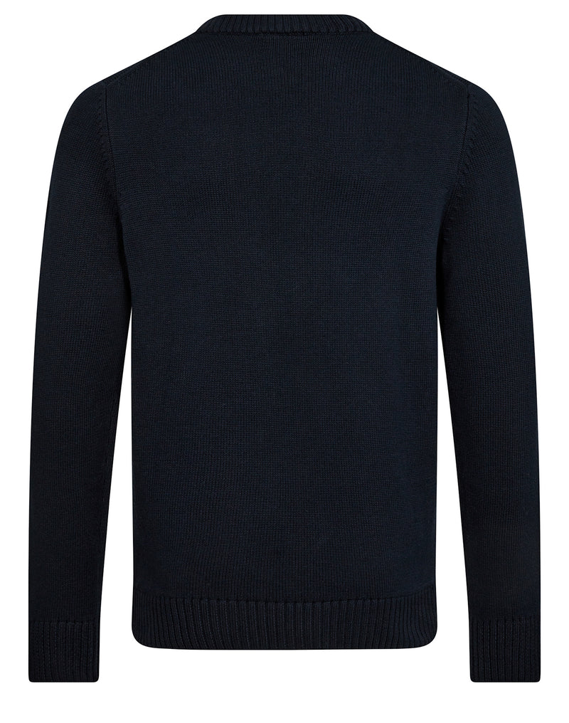 BS Thorstein Regular Fit Stickat - Navy