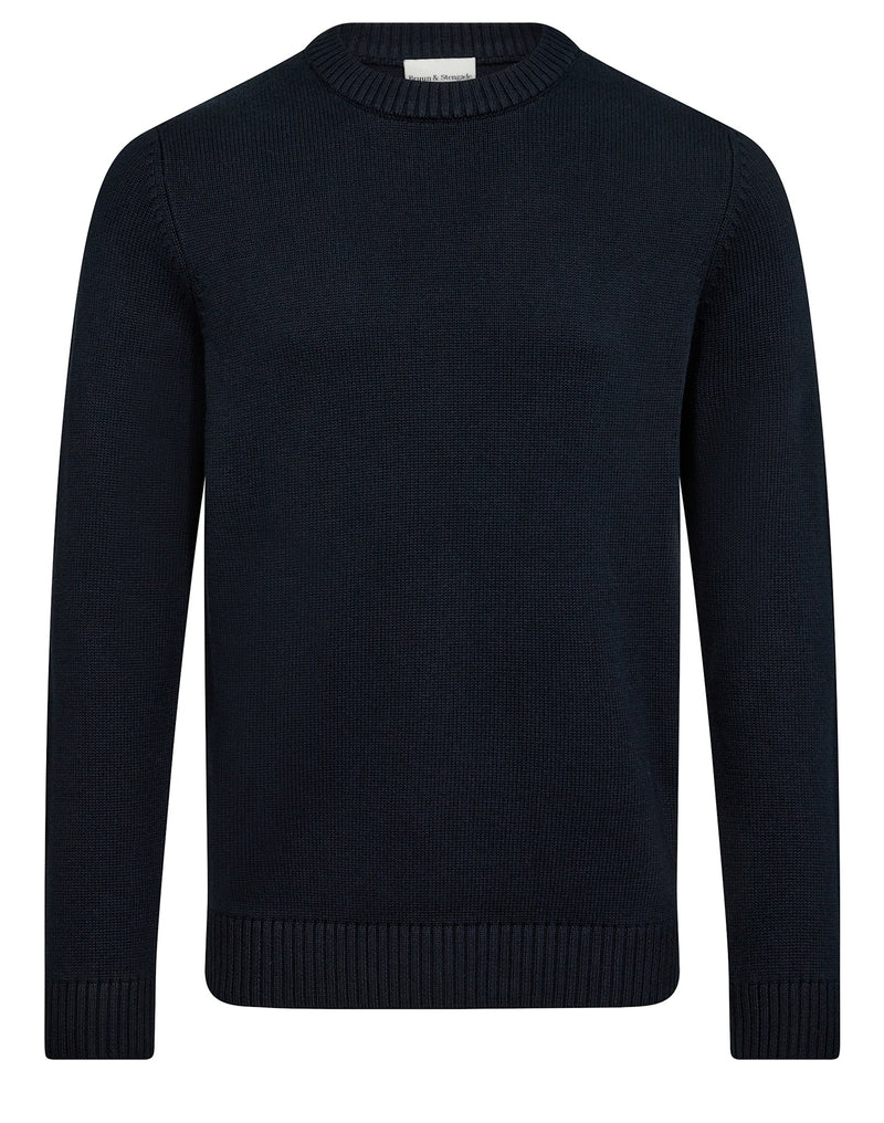 BS Thorstein Regular Fit Stickat - Navy