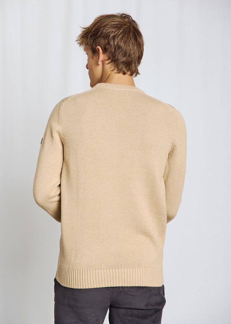 BS Thorstein Regular Fit Stickat - Sand