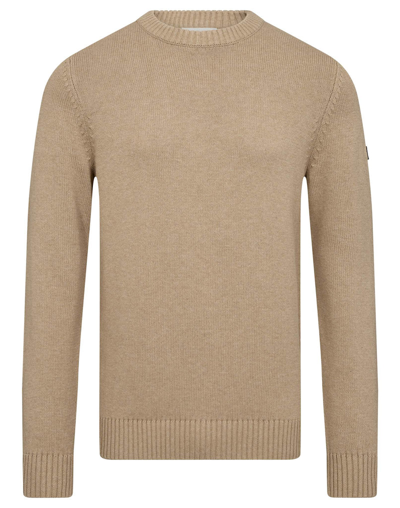 BS Thorstein Regular Fit Stickat - Sand