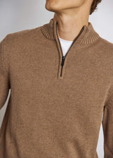 BS Stian Regular Fit Stickat - Brown
