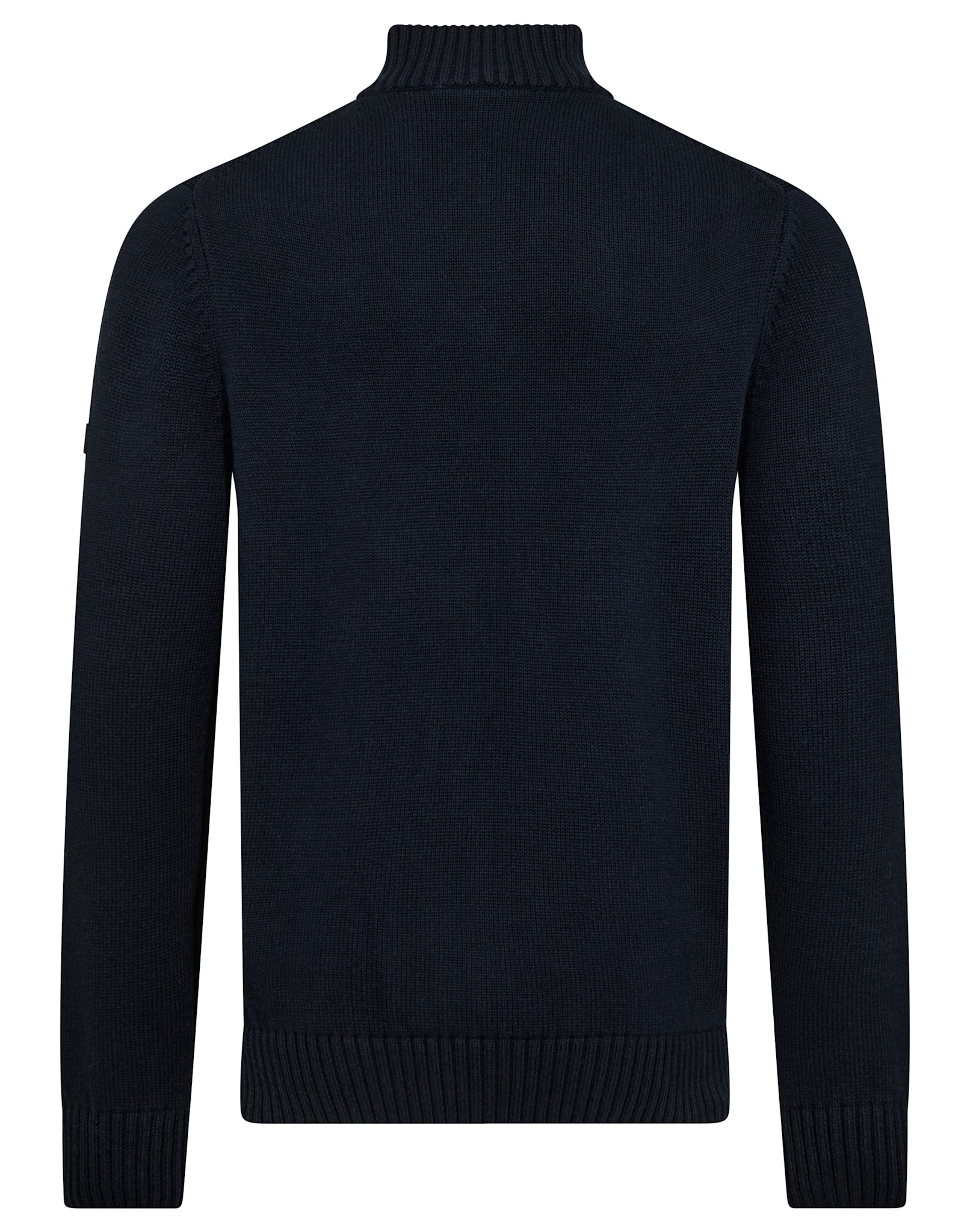 BS Stian Regular Fit Stickat - Navy