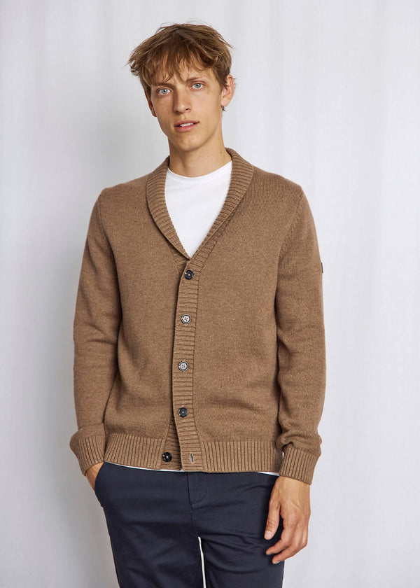 BS Bjarte Regular Fit Stickat - Brown