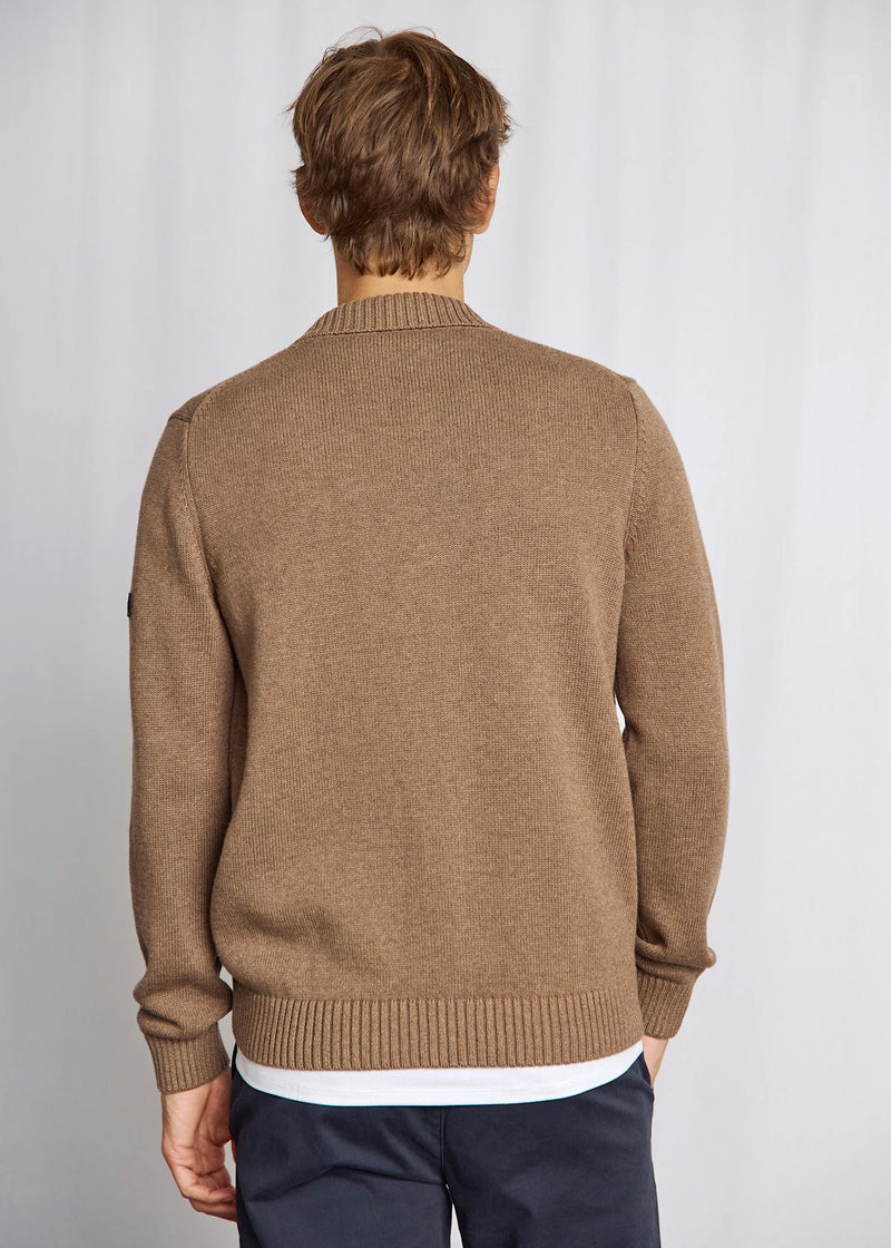 BS Bjarte Regular Fit Stickat - Brown